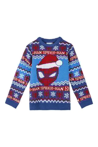 Pull Spider-Man Avengers Marvel - Bleu