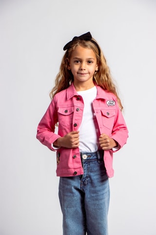 Veste en jean Minnie Disney - Rose
