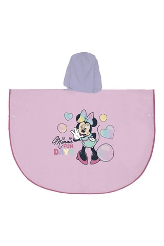 Regencape met capuchon Minnie Disney- Lichtpaars