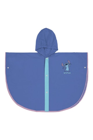 Regenjas met Capuchon Stitch Disney Koningsblauw