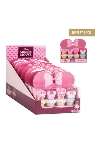 4 surligneurs Minnie Disney - Encre rose, jaune et Ciel