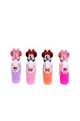 4 surligneurs Minnie Disney - Encre violet, rose et orange