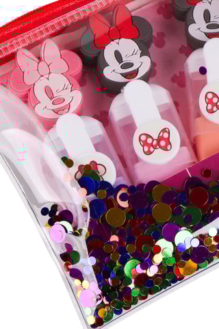 4 surligneurs Minnie Disney - Encre violet, rose et orange