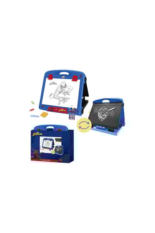 Chevalet d'art portable Spiderman Avengers Marvel - Bleu