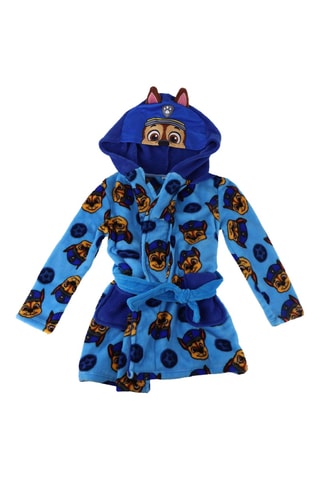 Peignoir à capuche Chase Pat’ Patrouille - Bleu