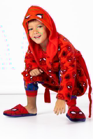 Peignoir à capuche Spider-Man Avengers Marvel - Rouge