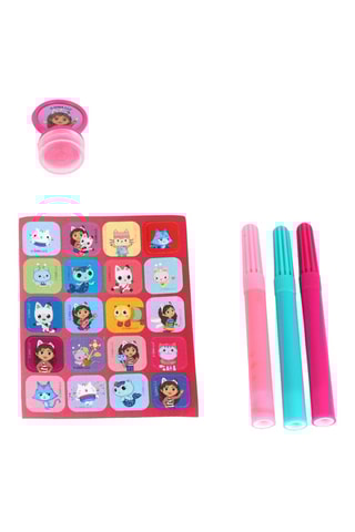 Set Schrijfwaren Schrift Gabby en The Magic House - 7-delig Turquoise