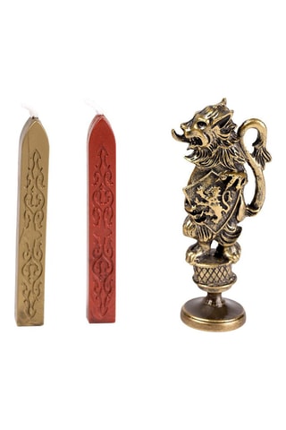 Schrijwarenset Harry Potter 3-delig - Goudkleurig