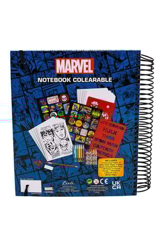 Kleurset Avengers Marvel Marineblauw en Rood