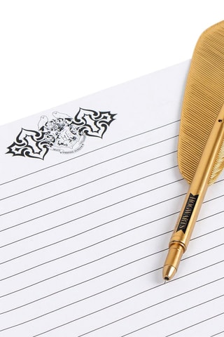 Schrijfset en Veer Harry Potter - 9-delig - Wit