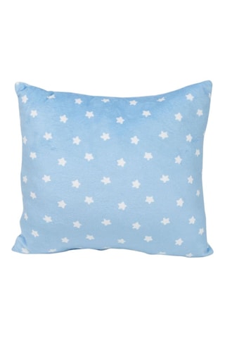 Coussin Bluey - 30 x 30 x 30 cm - Bleu et jaune