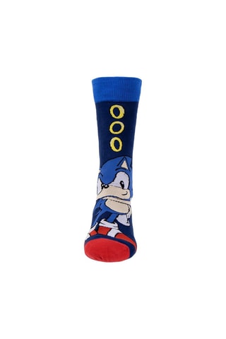 Chaussettes Sonic Le Hérisson - Bleu marine