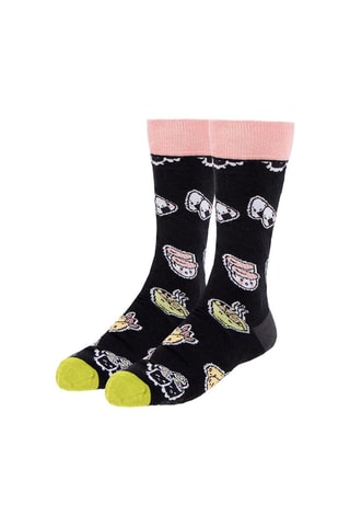 3 paires de chaussettes Otaku - Noir, gris et blanc
