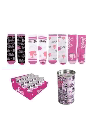 4 paar sokken Barbie- Multicolor