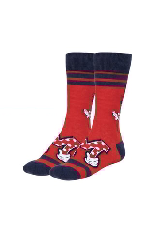 3 paires de chaussettes Minnie Disney - Gris et rouge