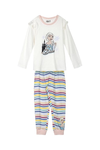 Pyjama Elsa Frozen Disney - Ecru