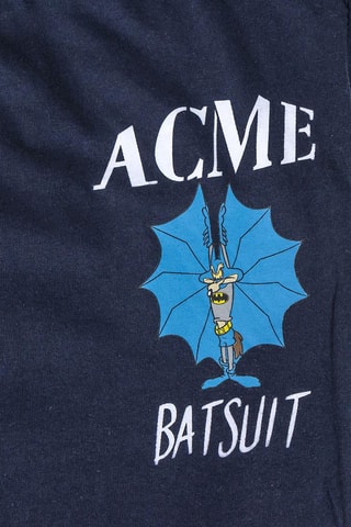 Pyjama Warner - Beige et bleu