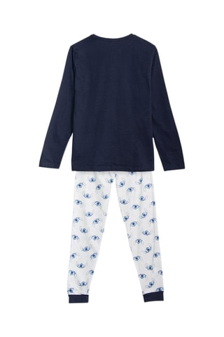 Pyjama Stitch Lilo et Stitch Disney - Bleu marine et blanc