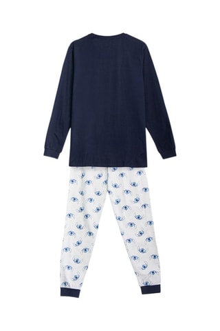 Pyjama Stitch Lilo et Stitch Disney - Bleu marine et blanc