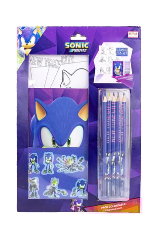 Kleurset Sonic Prime Paars en Donkerblauw