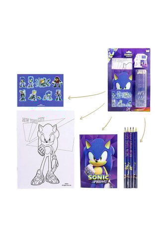 Kleurset Sonic Prime Paars en Donkerblauw