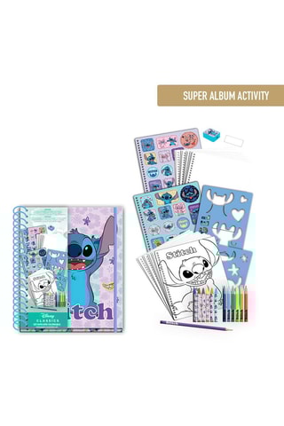 Album à spiral Stitch Disney 44 pièces - Ciel