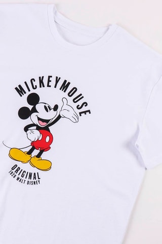 T-shirt unisexe Mickey Disney - Blanc