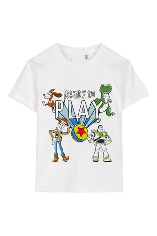 T-shirt Toy Story Disney Pixar - Blanc
