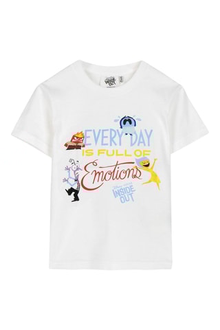 T-shirt Vice-Versa Disney Pixar - Blanc