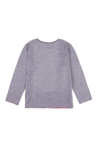 T-shirt Captain America Avengers Marvel - Gris chiné