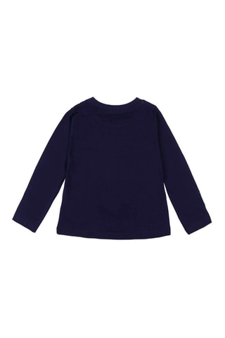 T-shirt Elsa La Reine des Neiges Disney - Bleu nuit et nude