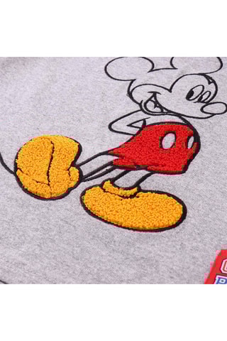 T-shirt Mickey Disney - Gris et rouge