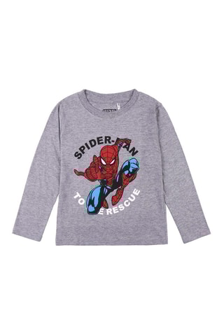 T-shirt Spider-Man Avengers Marvel - Gris chiné