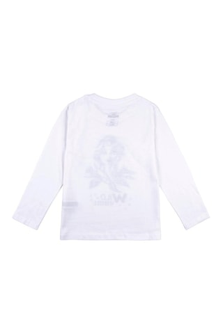 T-shirt Elsa La Reine des Neiges Disney - Blanc