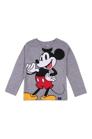 T-shirt Mickey Disney - Gris chiné