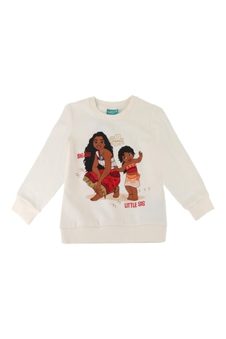 Sweat Vaiana la légende du bout du monde Disney - Beige