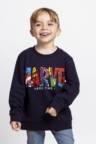 Sweat Avengers Marvel - Bleu marine