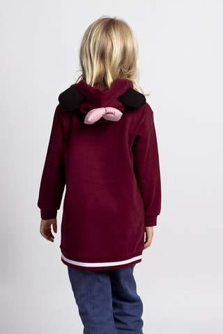 Sweat à capuche Minnie Disney - Rouge foncé