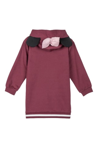 Sweat à capuche Minnie Disney - Rouge foncé