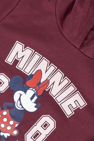 Sweat à capuche Minnie Disney - Rouge foncé
