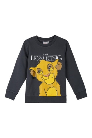 Sweat Simba Le Roi Lion Disney - Gris foncé