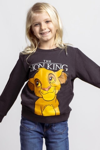 Sweat Simba Le Roi Lion Disney - Gris foncé