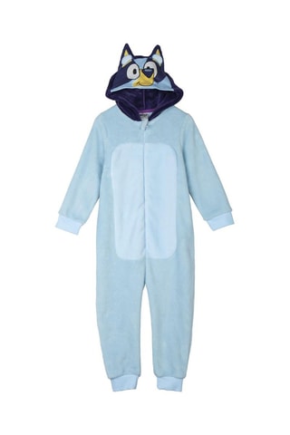 Combinaison polaire à capuche Bluey - Bleu