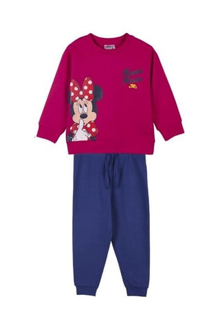 Sweat et jogging Minnie Disney - Fuchsia et bleu marine