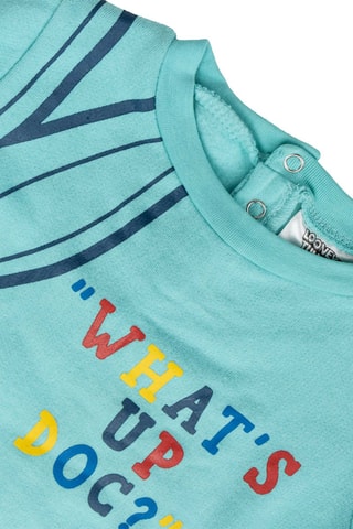 Ensemble 3 pièces Lonney Tunes - Turquoise et gris