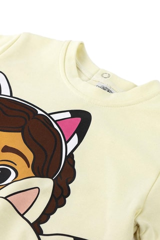 Sweat et jogging Gabby et Pandy Paws Gabby et La Maison Magique - Ivoire et rose