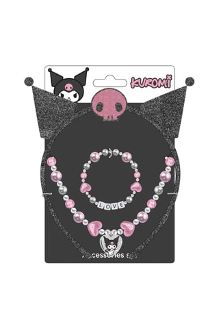 Ensemble 3 pièces Kuromi Hello Kitty Sanrio - Noir