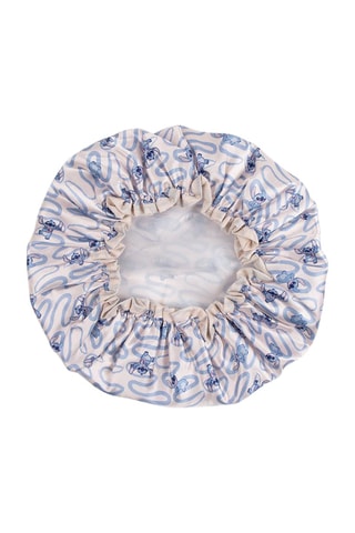 Bonnet de douche Stitch Lilo et Stitch Disney - Bleu et beige