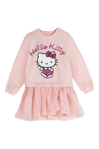 Robe trompe-l'œil Hello Kitty Sanrio - Rose