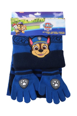 3-delige Chase Paw Patrol - Blauw